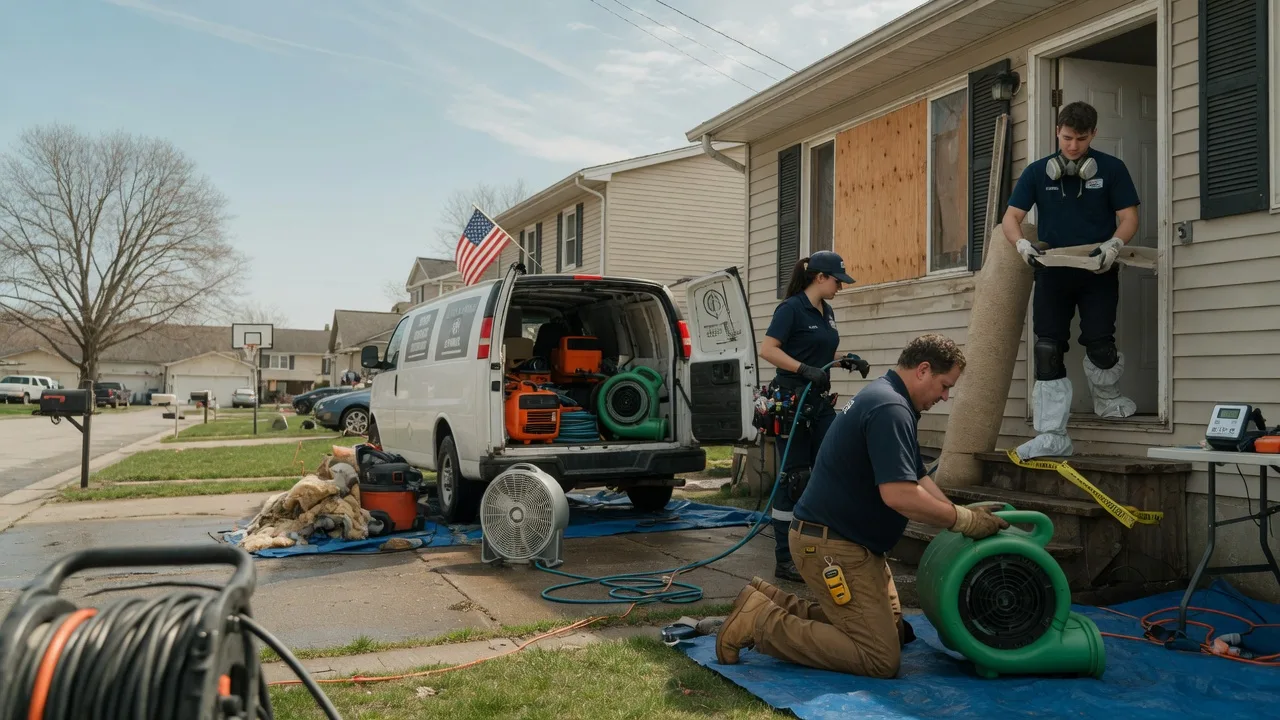 Water Damage Restoration in Alba, PA near me
